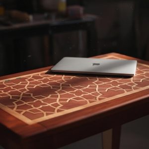 Low Table for Laptop Use on Bed and Sofa