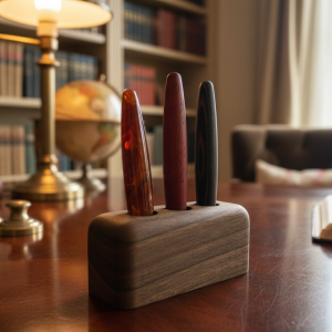 Walnut Wood Pen Holder